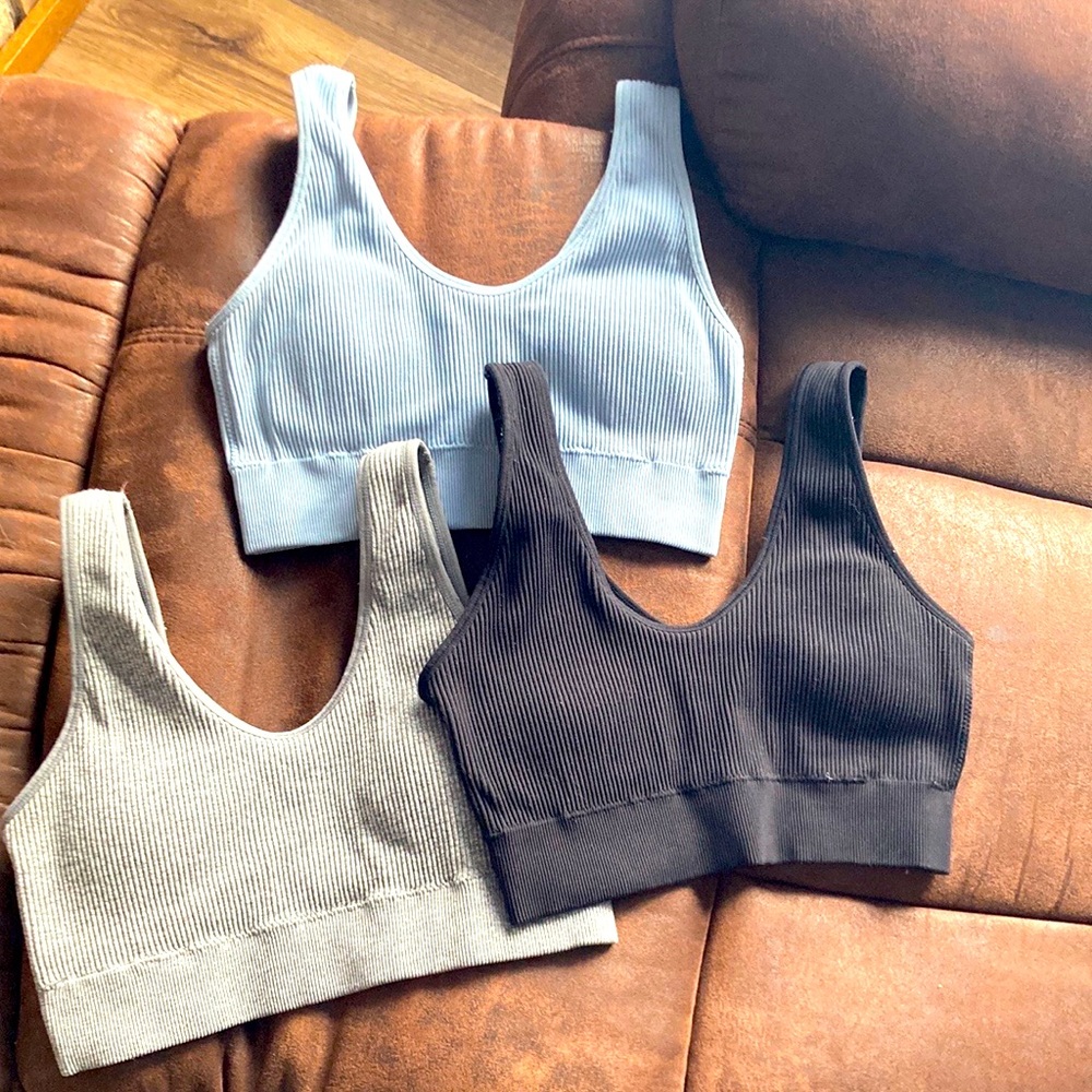 Aerie seamless lightly padded bralette